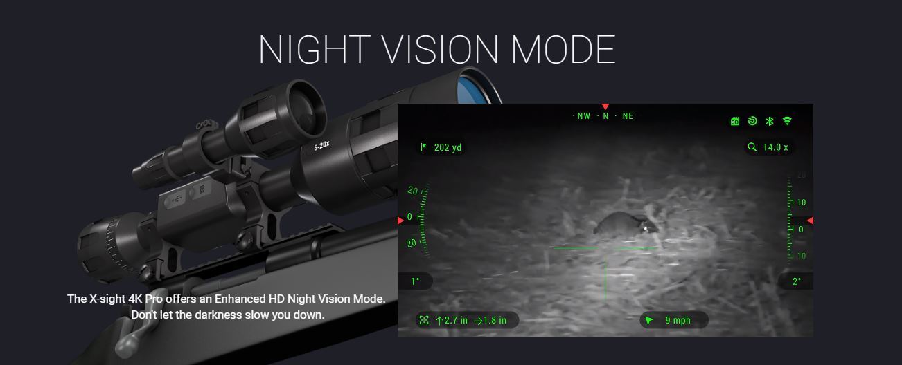 Atn x-sight 4k pro 5-20x problems